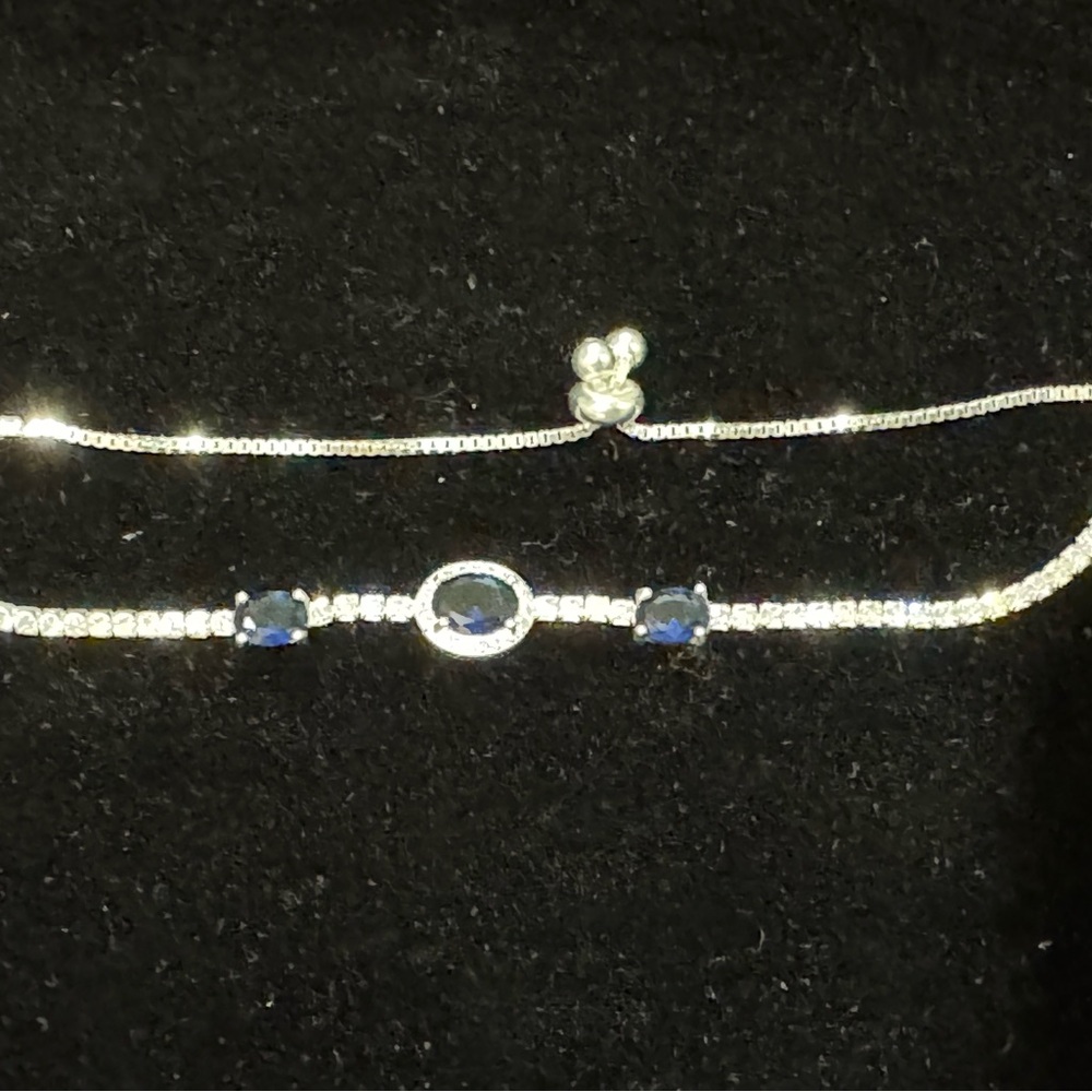 925 silver bracelet with CZ